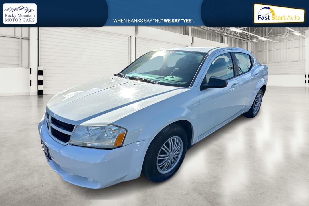 2010 White Dodge Avenger SXT (1B3CC4FB9AN) with an 2.4L L4 DOHC 16V engine, 4-Speed Automatic transmission, located at 767 S State Road, Pleasant Grove, UT, 84062, (801) 785-1058, 40.354839, -111.736687 - Photo #6