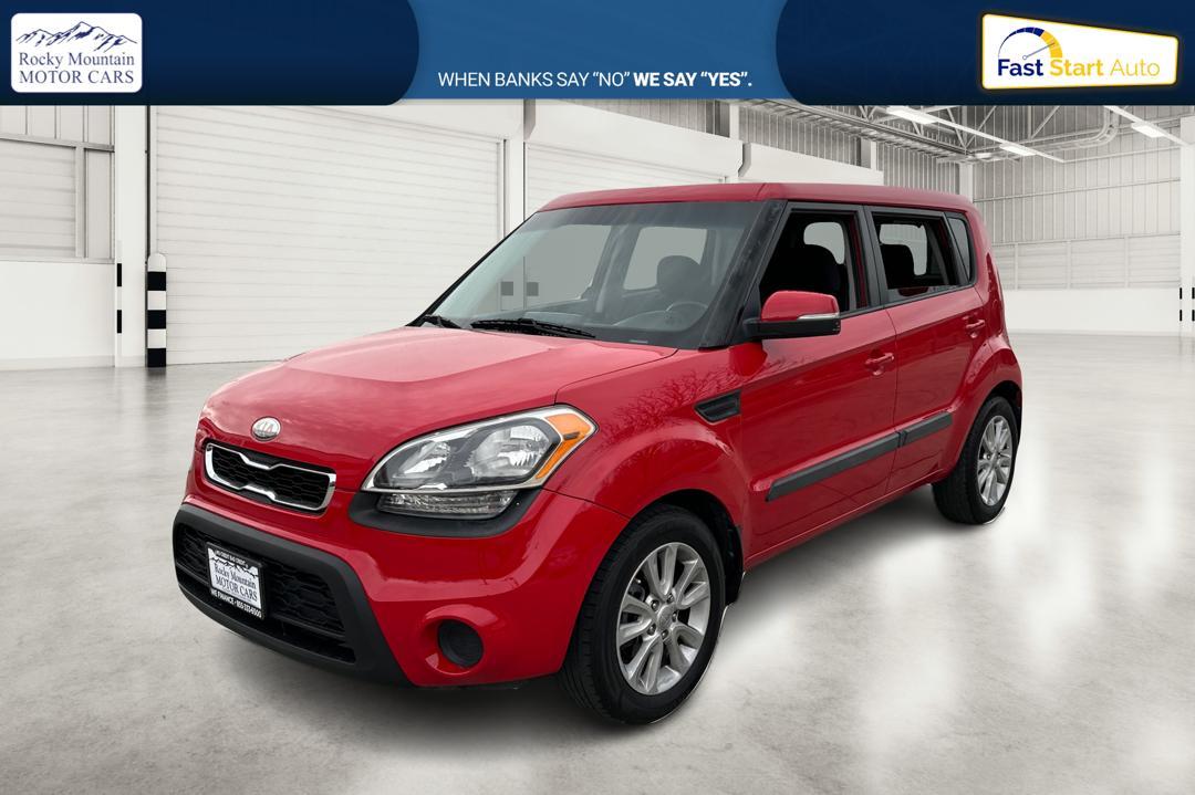 2013 Red Kia Soul ! (KNDJT2A69D7) with an 2.0L L4 DOHC 16V engine, Manual, 6-Spd transmission, located at 767 S State Road, Pleasant Grove, UT, 84062, (801) 785-1058, 40.354839, -111.736687 - Photo#8