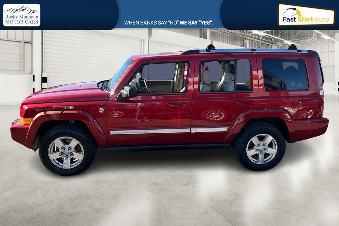 2006 Red Jeep Commander Limited 4WD (1J8HG58N96C) with an 4.7L V8 SOHC 16V engine, 5-Speed Automatic Overdrive transmission, located at 767 S State Road, Pleasant Grove, UT, 84062, (801) 785-1058, 40.354839, -111.736687 - Photo #5