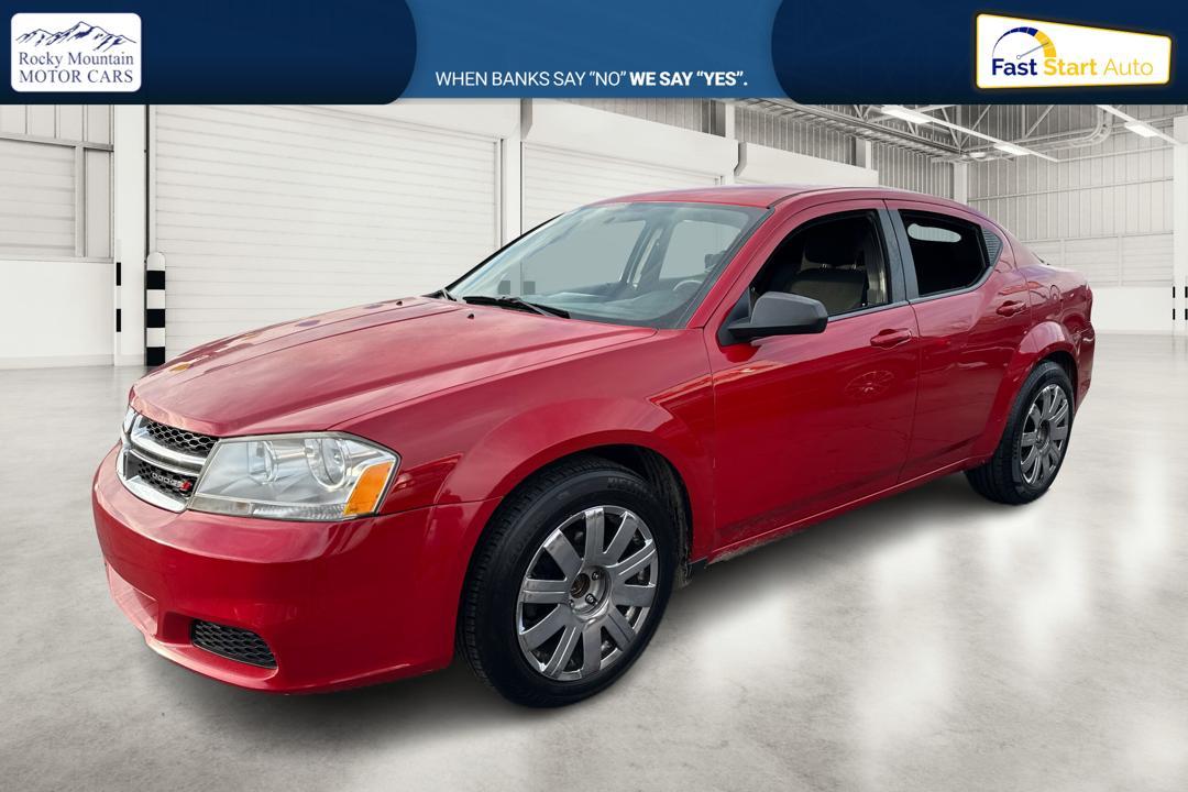 2013 Red Dodge Avenger Base (1C3CDZAB6DN) with an 2.4L L4 DOHC 16V engine, 4-Speed Automatic transmission, located at 7755 State Street, Midvale, UT, 84047, (801) 753-9063, 40.610329, -111.890656 - Photo #6
