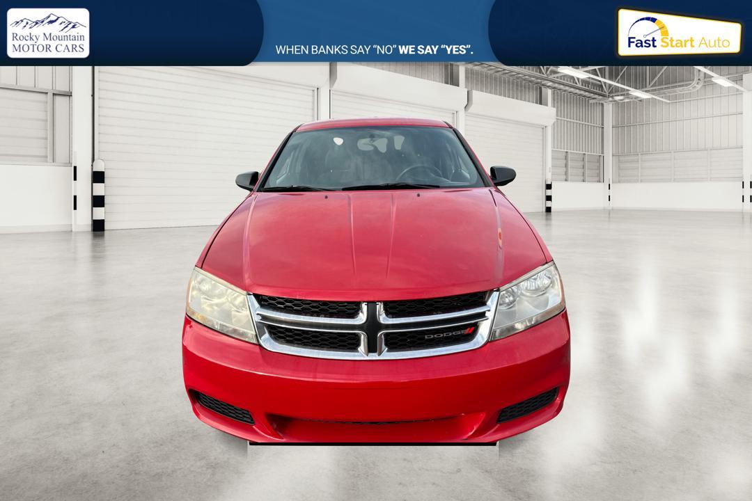 2013 Red Dodge Avenger Base (1C3CDZAB6DN) with an 2.4L L4 DOHC 16V engine, 4-Speed Automatic transmission, located at 7755 State Street, Midvale, UT, 84047, (801) 753-9063, 40.610329, -111.890656 - Photo #7