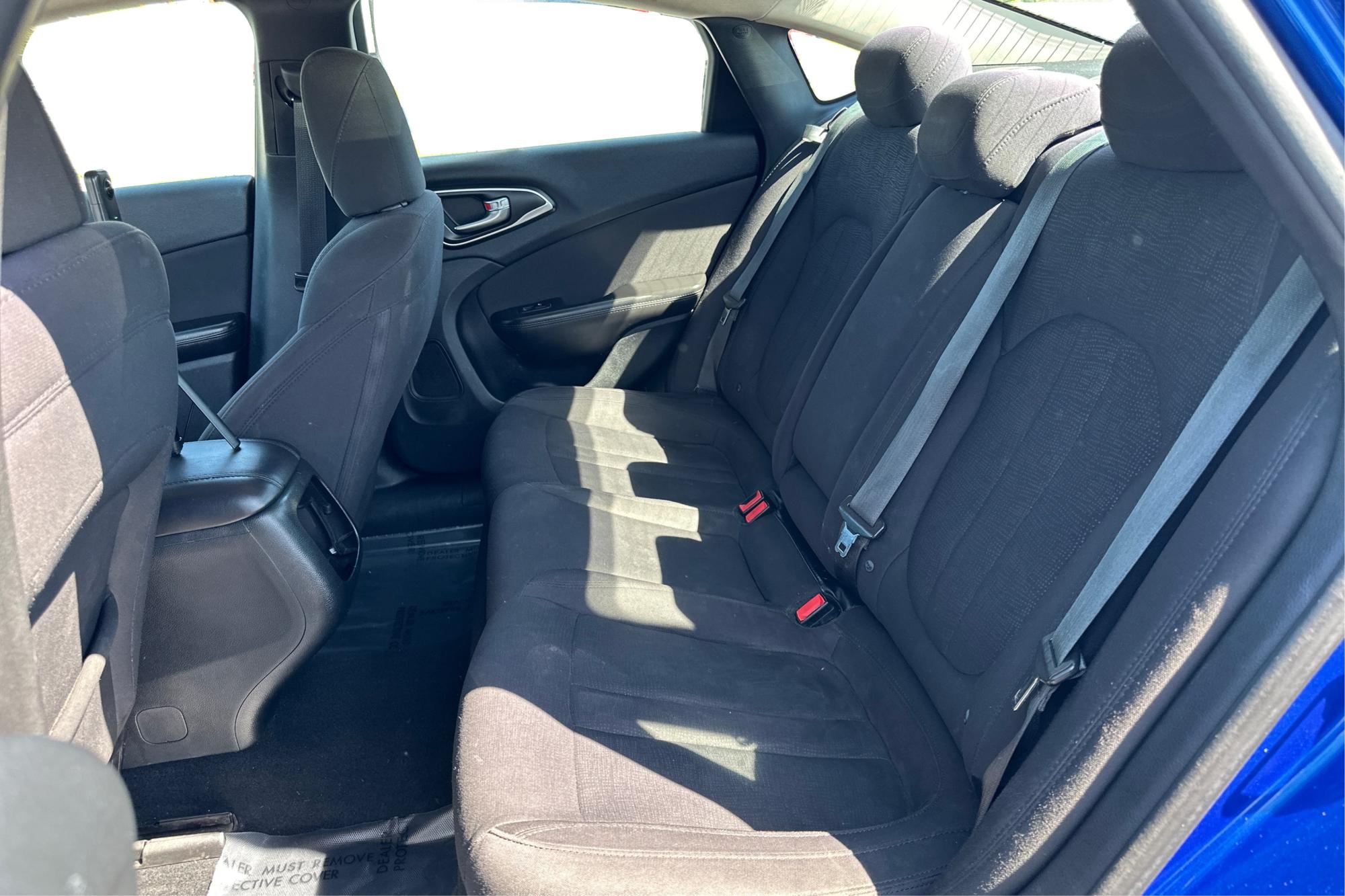 2015 Blue Chrysler 200 Limited (1C3CCCAB5FN) with an 2.4L L4 DOHC 16V engine, 9-Speed Automatic transmission, located at 7755 State Street, Midvale, UT, 84047, (801) 753-9063, 40.610329, -111.890656 - Photo#15