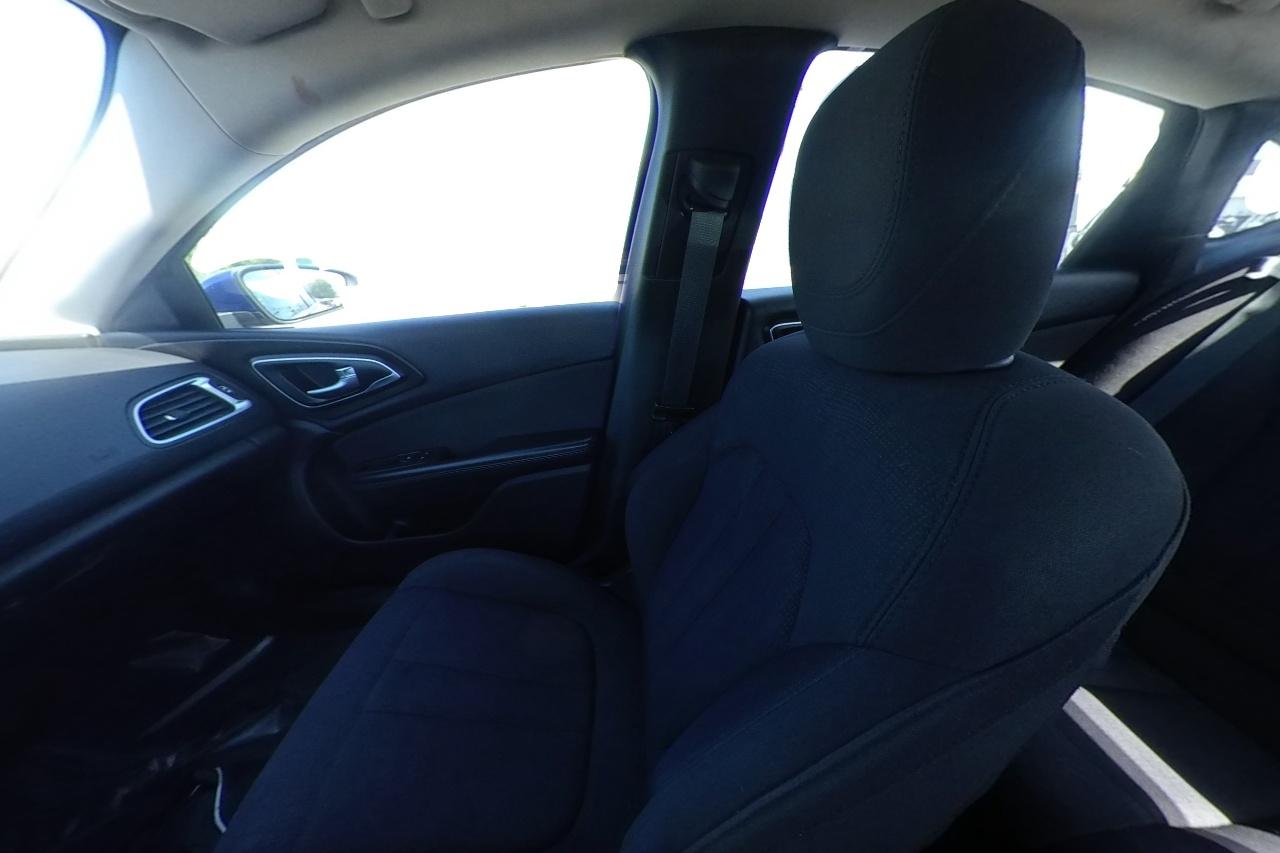 2015 Blue Chrysler 200 Limited (1C3CCCAB5FN) with an 2.4L L4 DOHC 16V engine, 9-Speed Automatic transmission, located at 7755 State Street, Midvale, UT, 84047, (801) 753-9063, 40.610329, -111.890656 - Photo#17