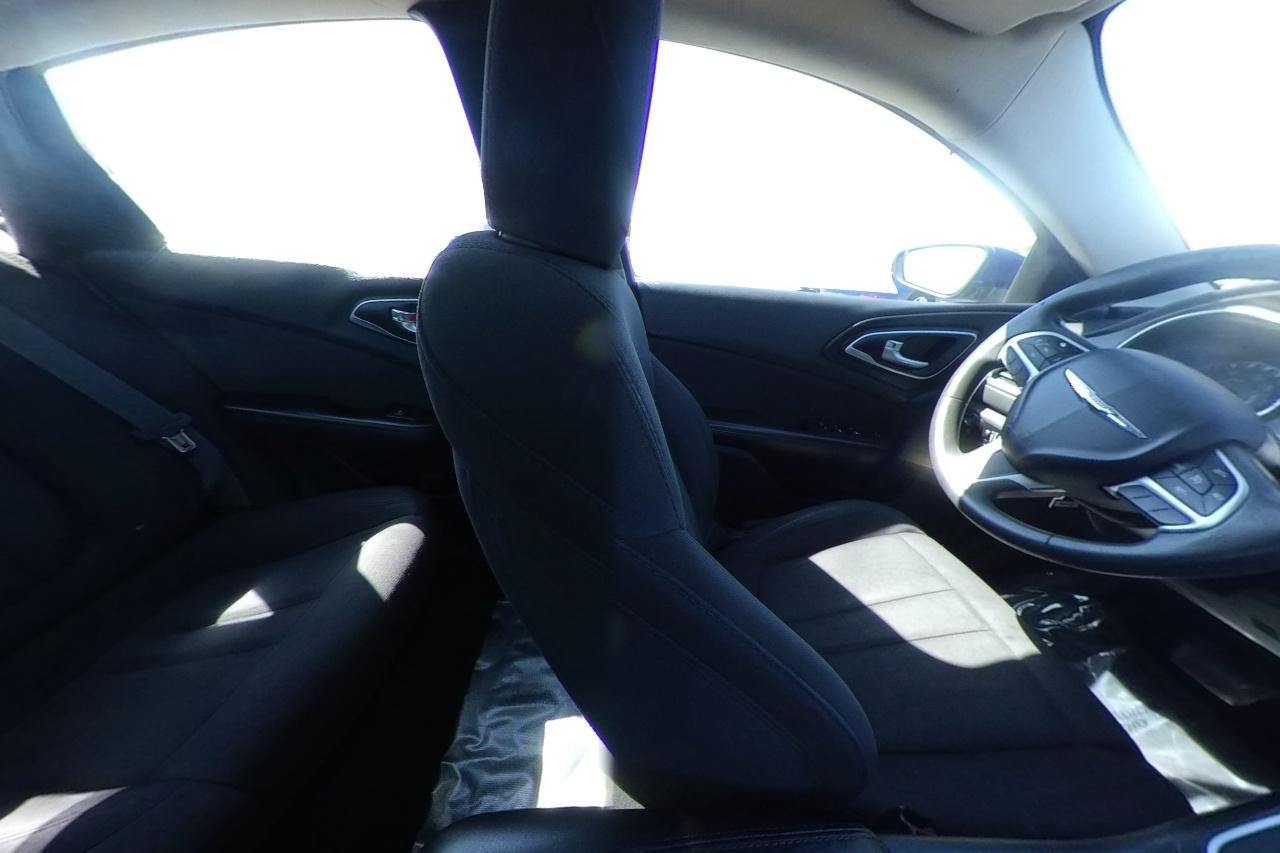 2015 Blue Chrysler 200 Limited (1C3CCCAB5FN) with an 2.4L L4 DOHC 16V engine, 9-Speed Automatic transmission, located at 7755 State Street, Midvale, UT, 84047, (801) 753-9063, 40.610329, -111.890656 - Photo#19