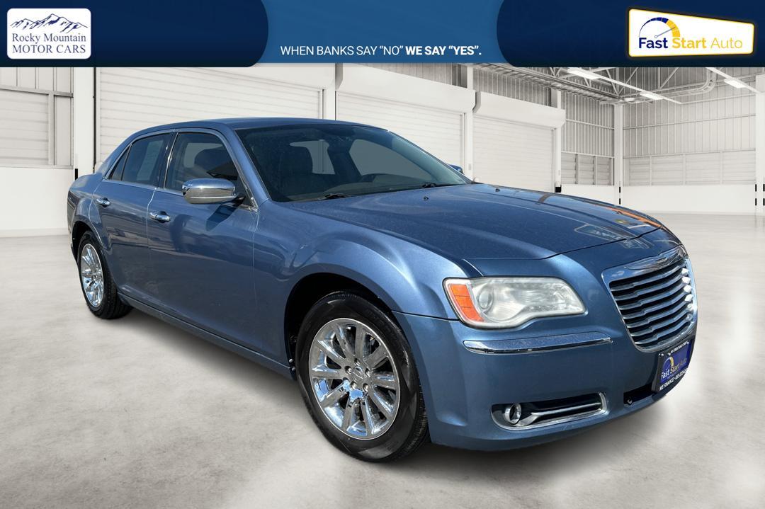 2011 Blue Chrysler 300 C RWD (2C3CA6CT5BH) with an 5.7L V8 OHV 16V engine, 5-Speed Automatic transmission, located at 7755 State Street, Midvale, UT, 84047, (801) 753-9063, 40.610329, -111.890656 - Photo #0