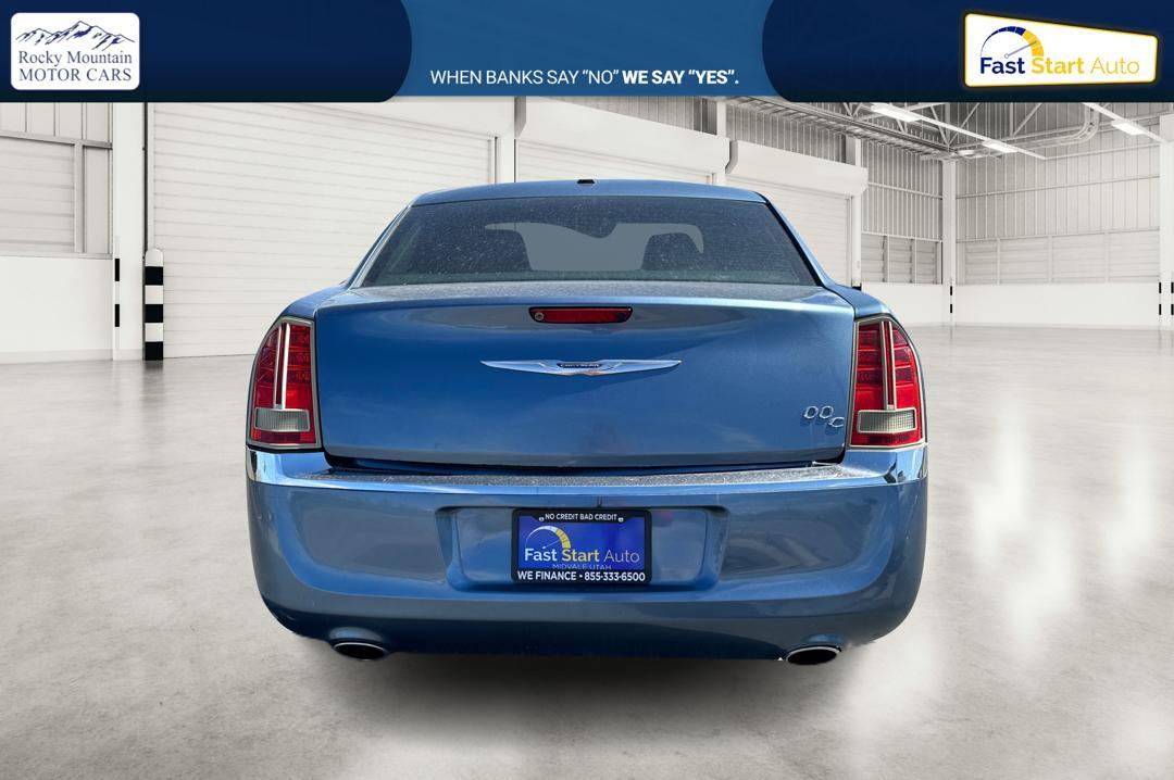 2011 Blue Chrysler 300 C RWD (2C3CA6CT5BH) with an 5.7L V8 OHV 16V engine, 5-Speed Automatic transmission, located at 7755 State Street, Midvale, UT, 84047, (801) 753-9063, 40.610329, -111.890656 - Photo #3