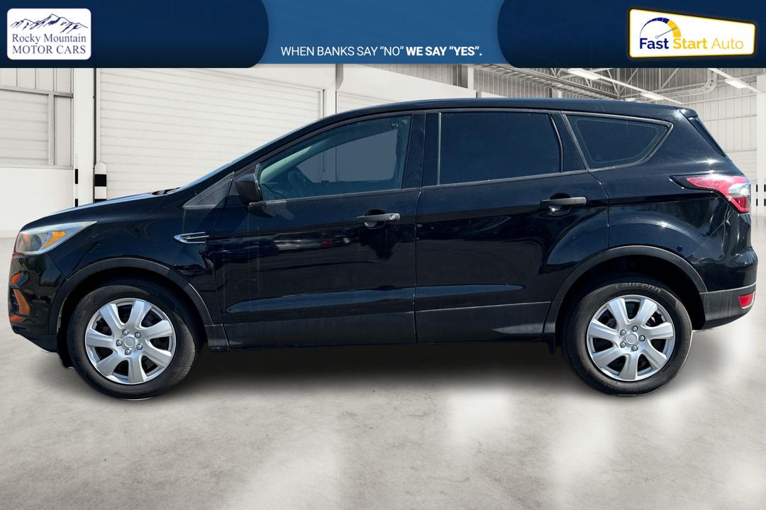 2017 Black Ford Escape S FWD (1FMCU0F75HU) with an 2.5L L4 DOHC 16V engine, 6A transmission, located at 7755 State Street, Midvale, UT, 84047, (801) 753-9063, 40.610329, -111.892159 - Photo#6