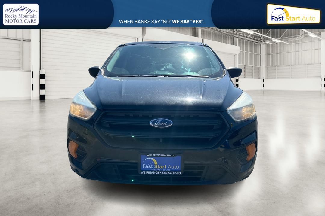 2017 Black Ford Escape S FWD (1FMCU0F75HU) with an 2.5L L4 DOHC 16V engine, 6A transmission, located at 7755 State Street, Midvale, UT, 84047, (801) 753-9063, 40.610329, -111.892159 - Photo#9