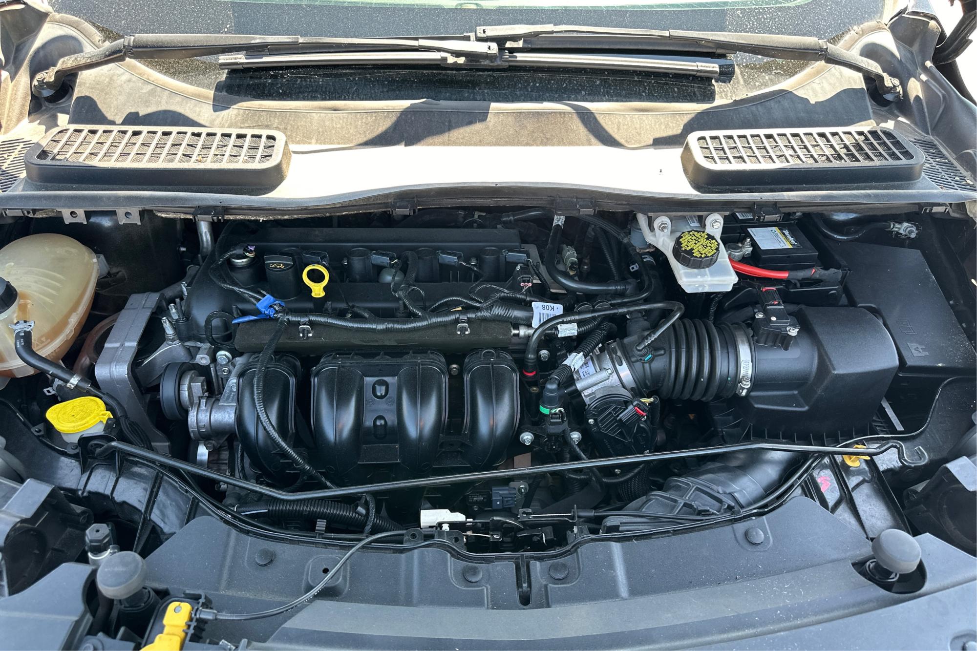 2017 Black Ford Escape S FWD (1FMCU0F75HU) with an 2.5L L4 DOHC 16V engine, 6A transmission, located at 7755 State Street, Midvale, UT, 84047, (801) 753-9063, 40.610329, -111.892159 - Photo#10