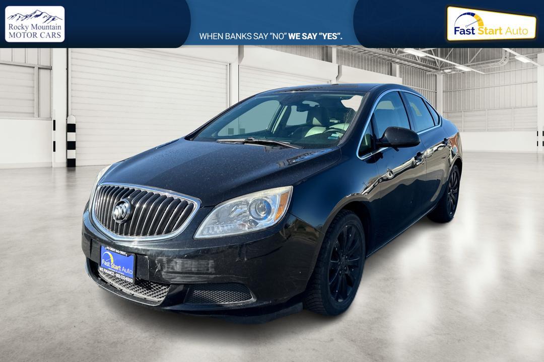 2015 Black Buick Verano Base (1G4PP5SK6F4) with an 2.4L L4 DOHC 16V FFV engine, 6-Speed Automatic transmission, located at 7755 State Street, Midvale, UT, 84047, (801) 753-9063, 40.610329, -111.890656 - Photo #6