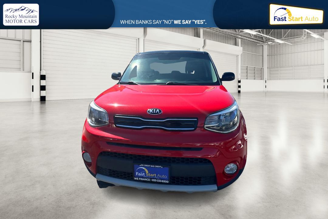 2019 Red Kia Soul + (KNDJP3A53K7) with an 2.0L L4 DOHC 16V engine, 6A transmission, located at 767 S State Road, Pleasant Grove, UT, 84062, (801) 785-1058, 40.354839, -111.736687 - Photo #7