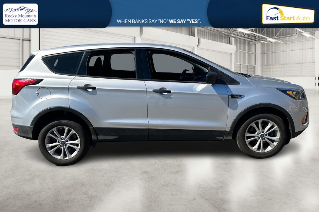 2019 Silver Ford Escape S FWD (1FMCU0F78KU) with an 2.5L L4 DOHC 16V engine, 6A transmission, located at 767 S State Road, Pleasant Grove, UT, 84062, (801) 785-1058, 40.352489, -111.732628 - Photo #1