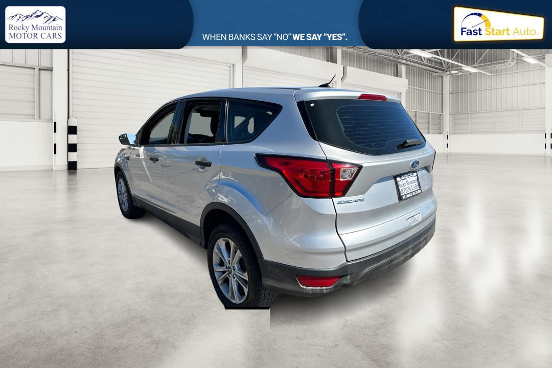 2019 Silver Ford Escape S FWD (1FMCU0F78KU) with an 2.5L L4 DOHC 16V engine, 6A transmission, located at 767 S State Road, Pleasant Grove, UT, 84062, (801) 785-1058, 40.352489, -111.732628 - Photo #4