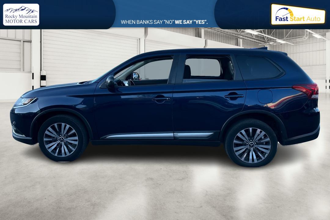 2020 Blue Mitsubishi Outlander SEL AWD (JA4AZ3A37LZ) with an 2.4L L4 DOHC 16V engine, CVT transmission, located at 344 S Washington Blvd, Ogden, UT, 84404, (801) 399-1799, 41.255482, -111.970848 - Photo#6