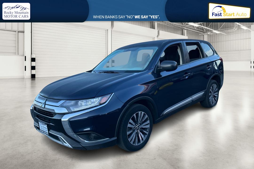 2020 Blue Mitsubishi Outlander SEL AWD (JA4AZ3A37LZ) with an 2.4L L4 DOHC 16V engine, CVT transmission, located at 344 S Washington Blvd, Ogden, UT, 84404, (801) 399-1799, 41.255482, -111.970848 - Photo#8