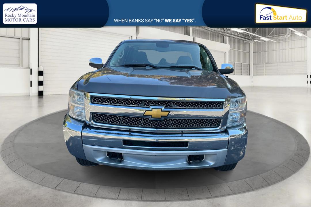 2013 Gray Chevrolet Silverado 1500 LS Extended Cab 4WD (1GCRKREA9DZ) with an 4.8L V8 OHV 16V engine, 4-Speed Automatic transmission, located at 767 S State Road, Pleasant Grove, UT, 84062, (801) 785-1058, 40.354839, -111.736687 - Photo#7