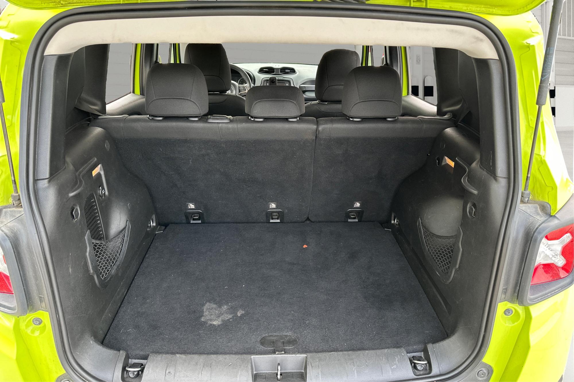 2017 Green Jeep Renegade Sport FWD (ZACCJAAB3HP) with an 2.4L L4 DOHC 16V engine, 6M transmission, located at 767 S State Road, Pleasant Grove, UT, 84062, (801) 785-1058, 40.354839, -111.736687 - Photo#13