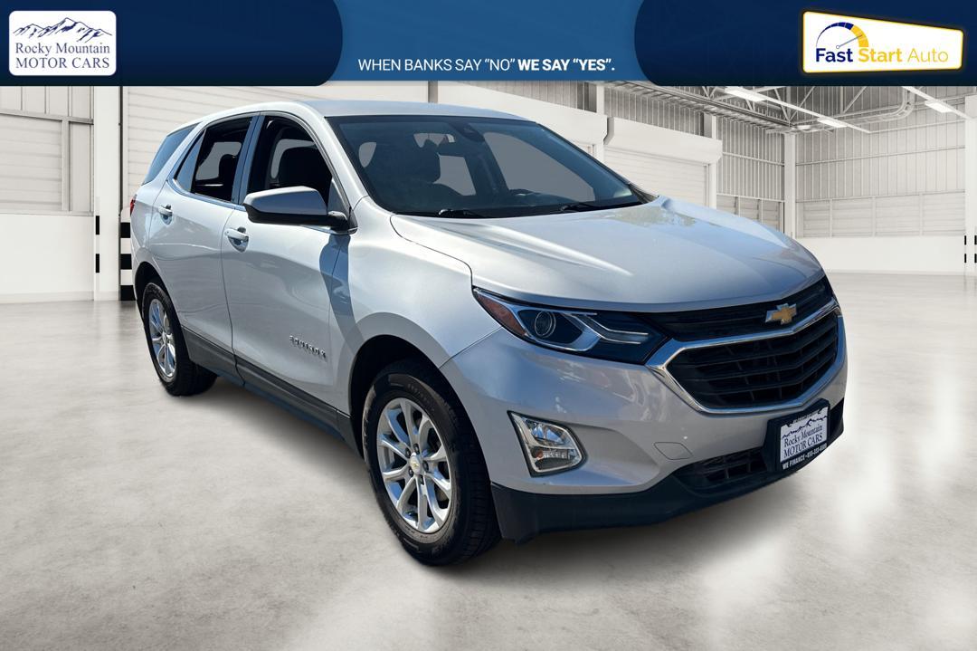 2020 Silver Chevrolet Equinox LT AWD (2GNAXTEV8L6) with an 1.5L L4 DOHC 16V TURBO engine, 6A transmission, located at 767 S State Road, Pleasant Grove, UT, 84062, (801) 785-1058, 40.352489, -111.732628 - Photo #0