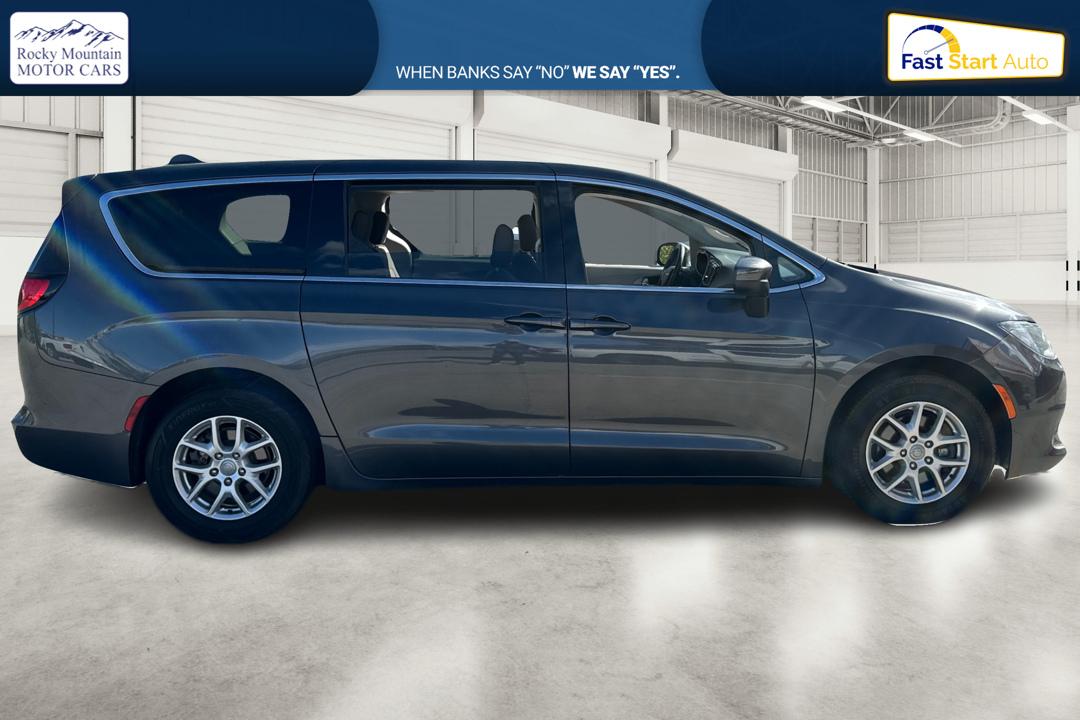 2020 Gray Chrysler Voyager LX (2C4RC1CG6LR) with an 3.6L V6 DOHC 24V engine, 9A transmission, located at 767 S State Road, Pleasant Grove, UT, 84062, (801) 785-1058, 40.354839, -111.736687 - Photo#1