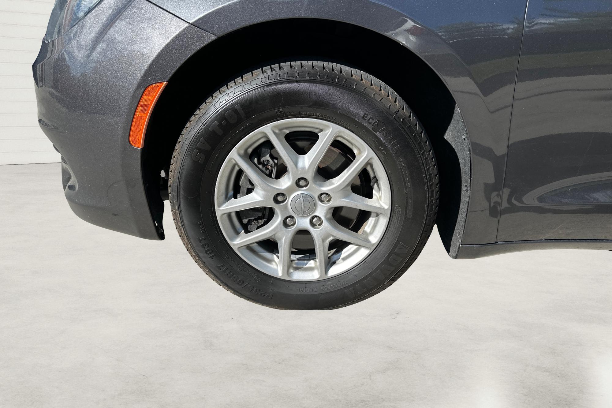 2020 Gray Chrysler Voyager LX (2C4RC1CG6LR) with an 3.6L V6 DOHC 24V engine, 9A transmission, located at 767 S State Road, Pleasant Grove, UT, 84062, (801) 785-1058, 40.354839, -111.736687 - Photo#12