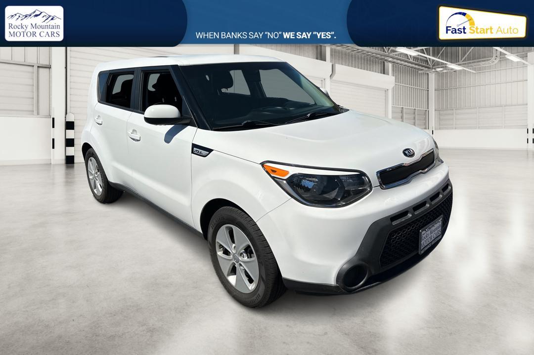 2016 White Kia Soul Base 6A (KNDJN2A23G7) with an 1.6L L4 DOHC 16V engine, 6A transmission, located at 767 S State Road, Pleasant Grove, UT, 84062, 40.330902, -76.919098 - Photo #0