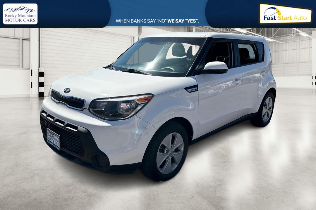 2016 White Kia Soul Base 6A (KNDJN2A23G7) with an 1.6L L4 DOHC 16V engine, 6A transmission, located at 767 S State Road, Pleasant Grove, UT, 84062, (801) 785-1058, 40.352489, -111.732628 - Photo #6