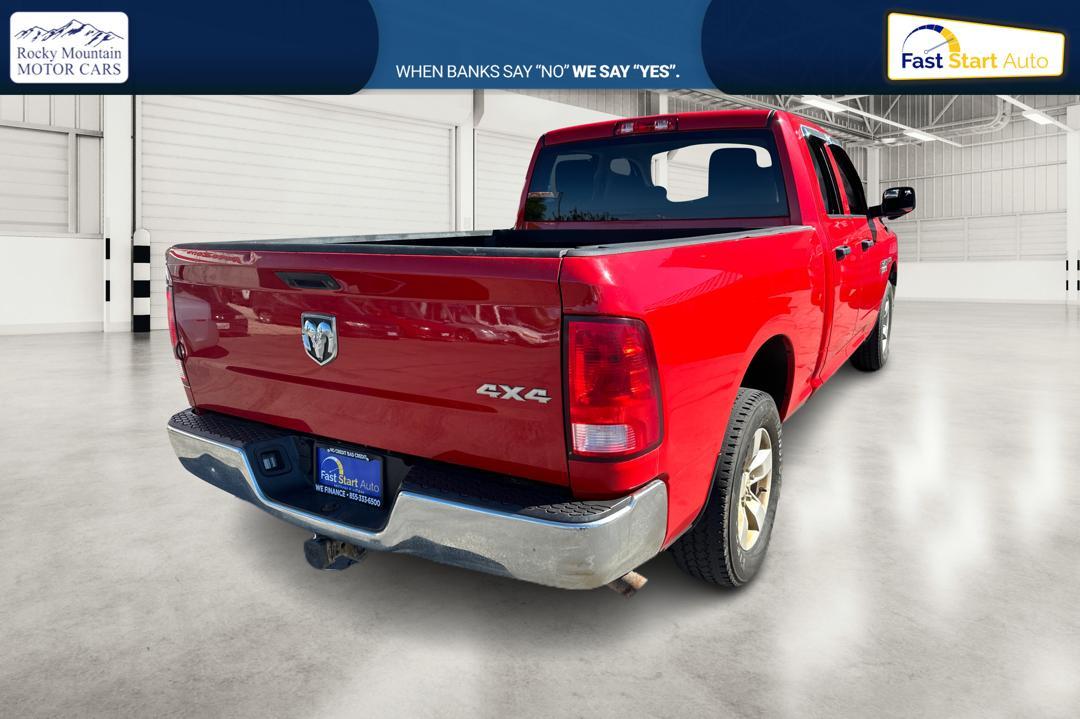 2016 Red RAM 1500 Tradesman Quad Cab 4WD (1C6RR7FT4GS) with an 5.7L V8 OHV 16V engine, 6A transmission, located at 767 S State Road, Pleasant Grove, UT, 84062, 40.330902, -76.919098 - Photo #2