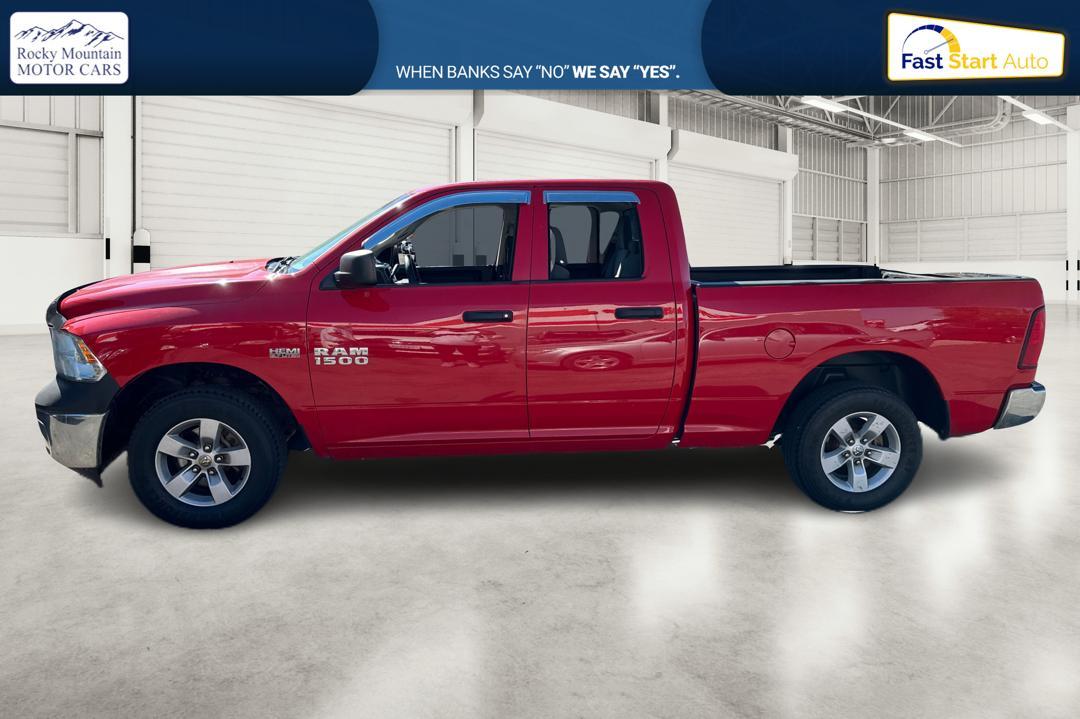 2016 Red RAM 1500 Tradesman Quad Cab 4WD (1C6RR7FT4GS) with an 5.7L V8 OHV 16V engine, 6A transmission, located at 767 S State Road, Pleasant Grove, UT, 84062, (801) 785-1058, 40.352489, -111.732628 - Photo #5