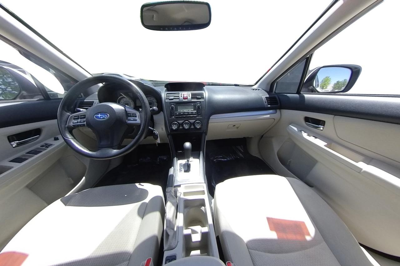 2014 White Subaru Impreza 2.0i Premium 5-Door w/All Weather Package (JF1GPAC66EH) with an 2.0L H4 DOHC 16V engine, Continuously Variable Transmission transmission, located at 767 S State Road, Pleasant Grove, UT, 84062, (801) 785-1058, 40.354839, -111.736687 - Photo#14