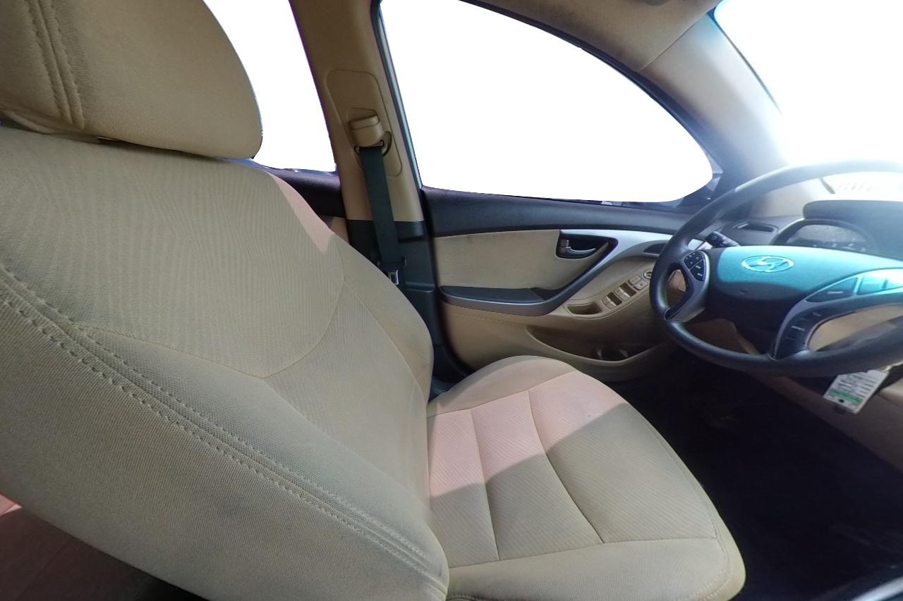 2013 White Hyundai Elantra Limited (5NPDH4AE7DH) with an 1.8L L4 DOHC 16V engine, 6-Speed Automatic transmission, located at 767 S State Road, Pleasant Grove, UT, 84062, (801) 785-1058, 40.354839, -111.736687 - Photo#19
