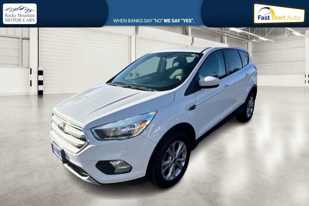 2017 White Ford Escape SE 4WD (1FMCU9GD3HU) with an 1.5L L4 DOHC 16V engine, 6A transmission, located at 7755 State Street, Midvale, UT, 84047, (801) 753-9063, 40.610329, -111.892159 - Photo #6