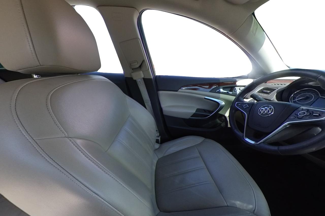 2014 White Buick Regal Premium 2 (2G4GR5GX0E9) with an 2.0L L4 DOHC 16V TURBO engine, 6-Speed Automatic transmission, located at 767 S State Road, Pleasant Grove, UT, 84062, 40.330902, -76.919098 - Photo #14