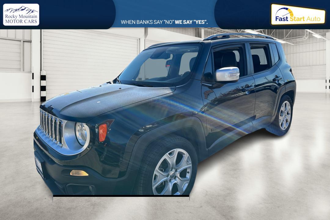 2015 Black Jeep Renegade Limited FWD (ZACCJADT8FP) with an 2.4L L4 engine, 9-Speed Automatic transmission, located at 767 S State Road, Pleasant Grove, UT, 84062, (801) 785-1058, 40.354839, -111.736687 - Photo #6