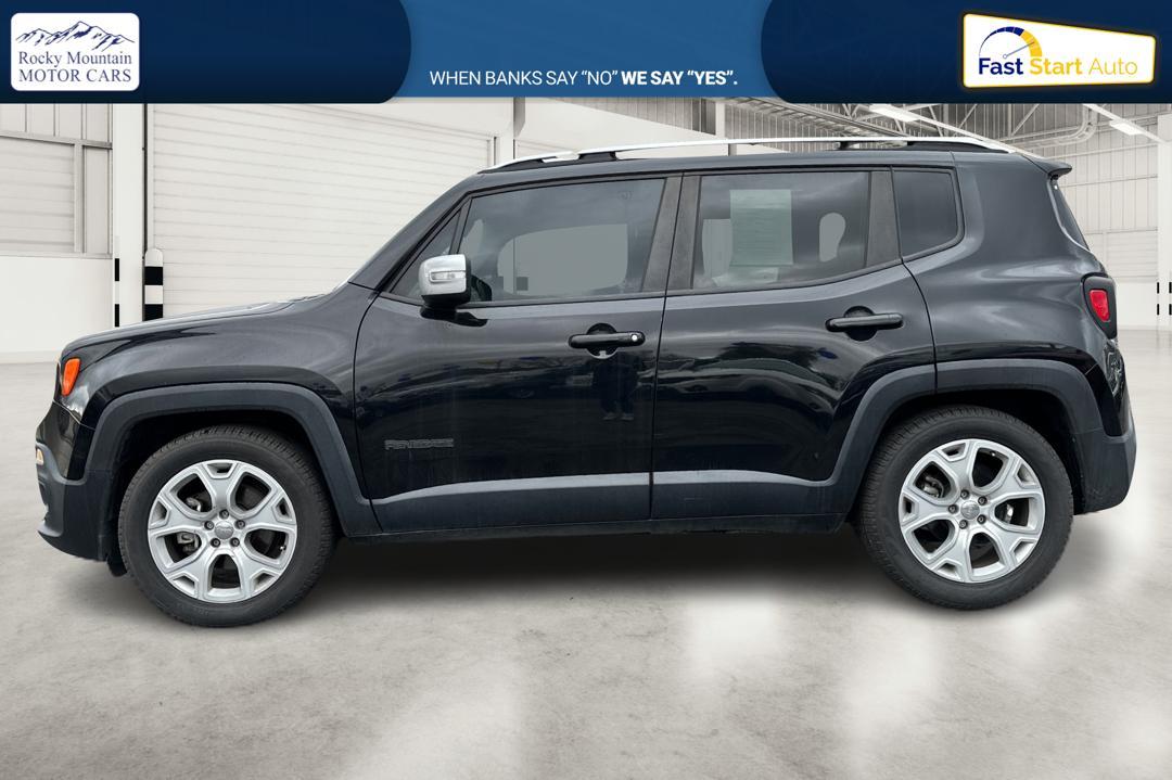 2015 Black Jeep Renegade Limited FWD (ZACCJADT8FP) with an 2.4L L4 engine, 9-Speed Automatic transmission, located at 767 S State Road, Pleasant Grove, UT, 84062, (801) 785-1058, 40.354839, -111.736687 - Photo #5