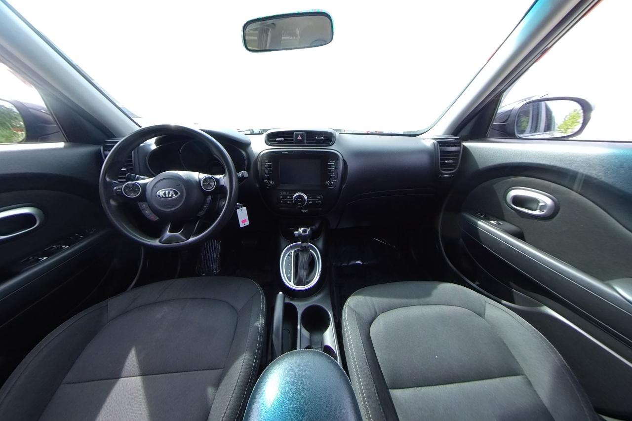 2018 Black Kia Soul + (KNDJP3A52J7) with an 2.0L L4 DOHC 16V engine, 6A transmission, located at 767 S State Road, Pleasant Grove, UT, 84062, (801) 785-1058, 40.354839, -111.736687 - Photo#14