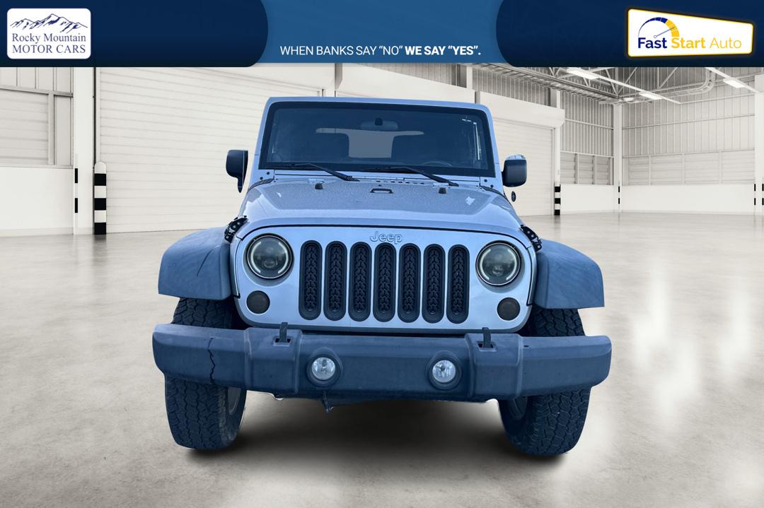 2011 Silver Jeep Wrangler Sport 4WD (1J4AA2D16BL) with an 3.8L V6 OHV 12V engine, Automatic, 4-Spd w/Overdrive transmission, located at 767 S State Road, Pleasant Grove, UT, 84062, (801) 785-1058, 40.354839, -111.736687 - Photo#9