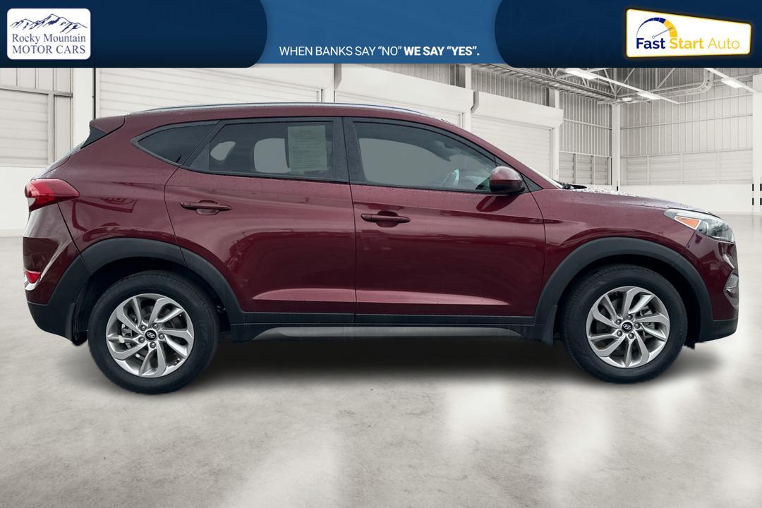 2016 Red Hyundai Tucson SE w/Preferred Package (KM8J33A41GU) with an 2.0L L4 DOHC 16V engine, 6A transmission, located at 7755 State Street, Midvale, UT, 84047, (801) 753-9063, 40.610329, -111.890656 - Photo #1