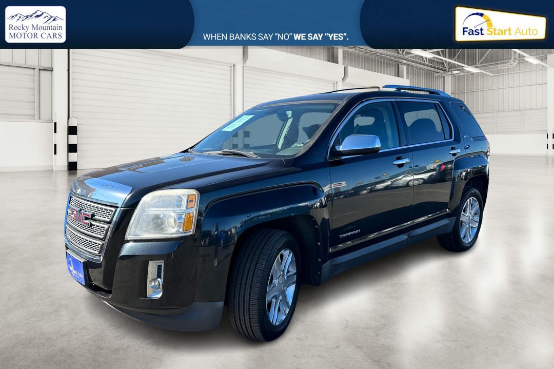 2011 Black GMC Terrain SLT2 FWD (2CTFLWE54B6) with an 3.0L V6 DOHC 24V engine, 6-Speed Automatic transmission, located at 767 S State Road, Pleasant Grove, UT, 84062, (801) 785-1058, 40.354839, -111.736687 - Photo #6