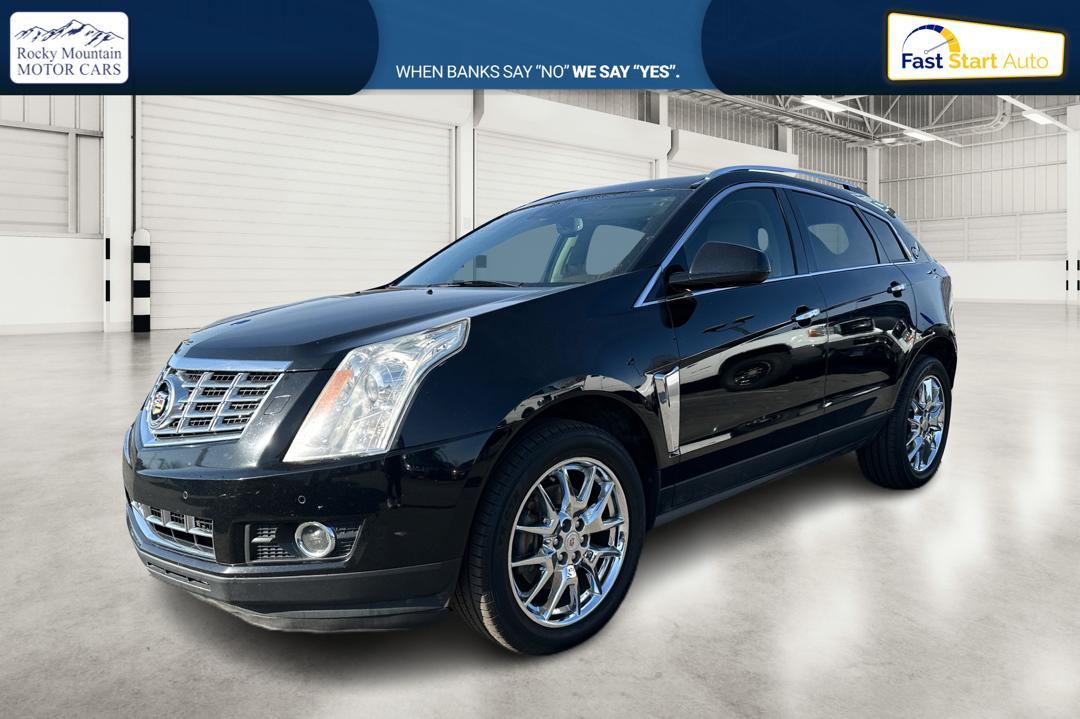 2014 Black Cadillac SRX Premium Collection FWD (3GYFNDE30ES) with an 3.6L V6 DOHC 24V FFV engine, 6-Speed Automatic transmission, located at 7755 State Street, Midvale, UT, 84047, (801) 753-9063, 40.610329, -111.890656 - Photo #6