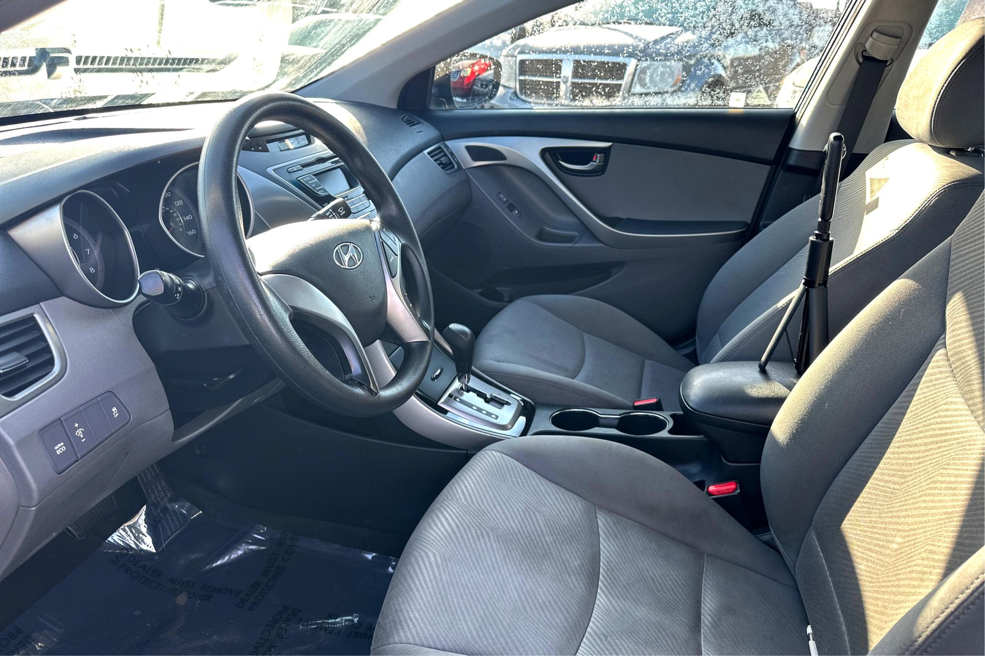 2013 Blue Hyundai Elantra GLS A/T (KMHDH4AE8DU) with an 1.8L L4 DOHC 16V engine, 6-Speed Automatic transmission, located at 7755 State Street, Midvale, UT, 84047, (801) 753-9063, 40.610329, -111.890656 - Photo #11