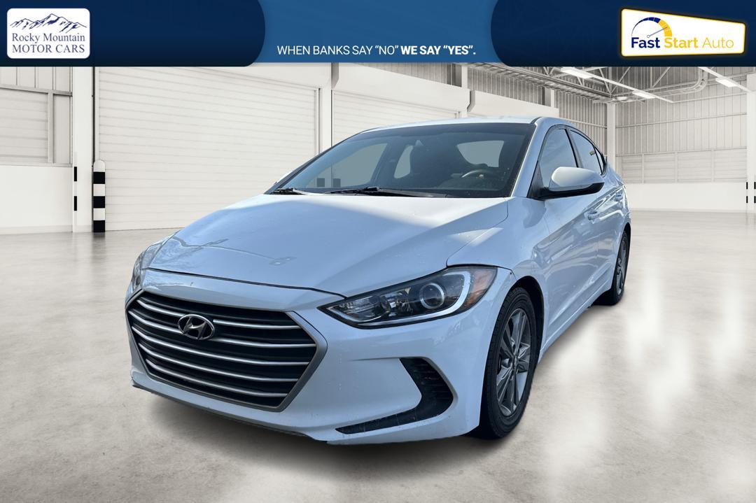 2017 White Hyundai Elantra Limited (5NPD84LF0HH) with an 1.8L L4 DOHC 16V engine, 6A transmission, located at 7755 State Street, Midvale, UT, 84047, (801) 753-9063, 40.610329, -111.890656 - Photo #6