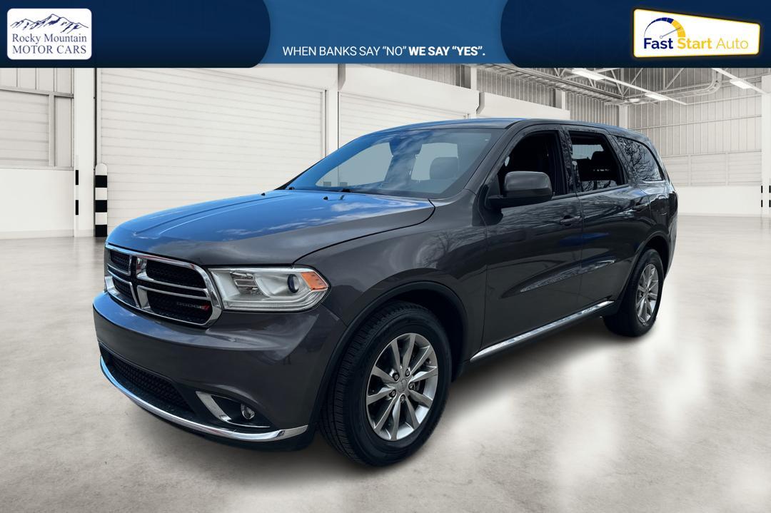 2016 Gray Dodge Durango SXT RWD (1C4RDHAG3GC) with an 3.6L V6 DOHC 24V engine, 8A transmission, located at 7755 State Street, Midvale, UT, 84047, (801) 753-9063, 40.610329, -111.890656 - Photo #6