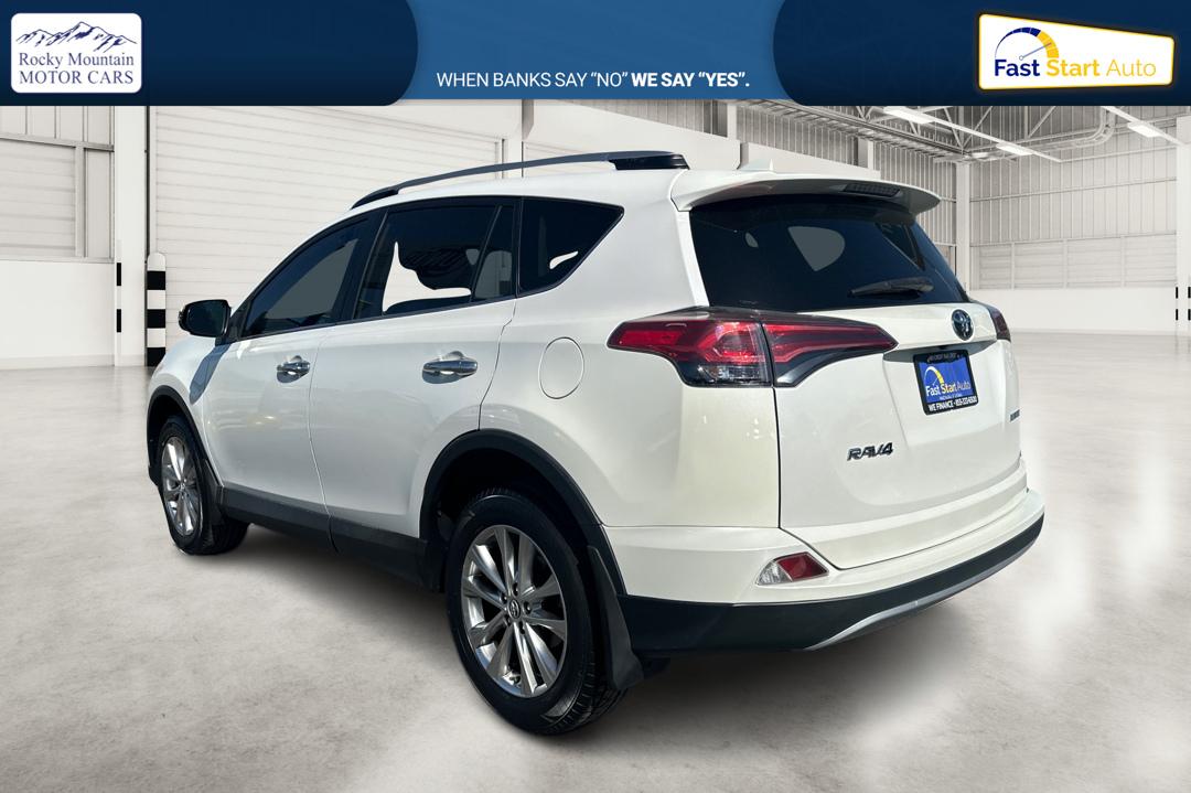 2017 White Toyota RAV4 Limited FWD (2T3YFREV5HW) with an 2.5L L4 DOHC 16V engine, 6A transmission, located at 7755 State Street, Midvale, UT, 84047, (801) 753-9063, 40.610329, -111.890656 - Photo#5