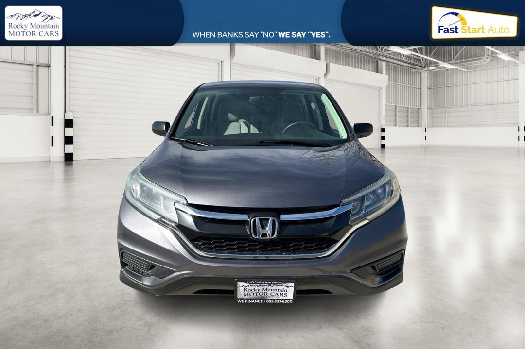 2015 Gray Honda CR-V LX 4WD (5J6RM4H30FL) with an 2.4L L4 DOHC 16V engine, Continuously Variable Transmission transmission, located at 767 S State Road, Pleasant Grove, UT, 84062, (801) 785-1058, 40.354839, -111.736687 - Photo#9