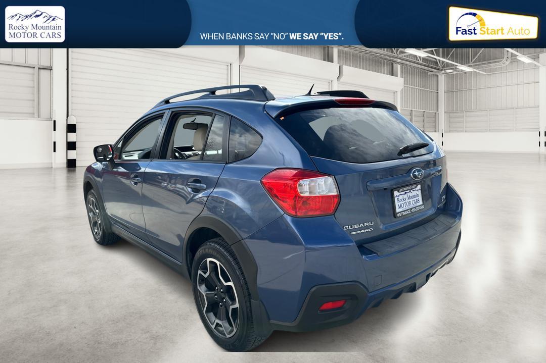 2013 Blue Subaru XV Crosstrek 2.0 Limited (JF2GPAGC2DH) with an 2.0L L4 DOHC 16V engine, Continuously Variable Transmission transmission, located at 7755 State Street, Midvale, UT, 84047, (801) 753-9063, 40.610329, -111.890656 - Photo #4