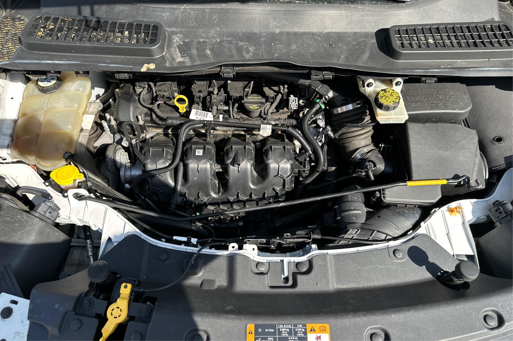 2014 White Ford Escape Titanium 4WD (1FMCU9J96EU) with an 2.0L L4 DOHC 16V engine, 6-Speed Automatic transmission, located at 7755 State Street, Midvale, UT, 84047, (801) 753-9063, 40.610329, -111.892159 - Photo#10