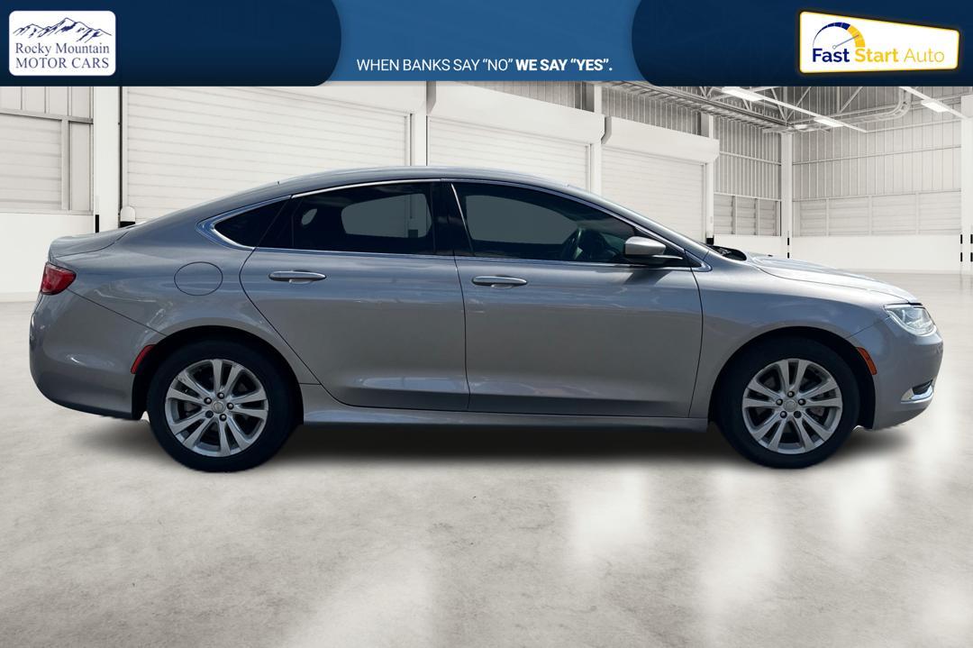 2016 Silver Chrysler 200 Limited (1C3CCCAB1GN) with an 2.4L L4 DOHC 16V engine, 9A transmission, located at 7755 State Street, Midvale, UT, 84047, (801) 753-9063, 40.610329, -111.892159 - Photo #1