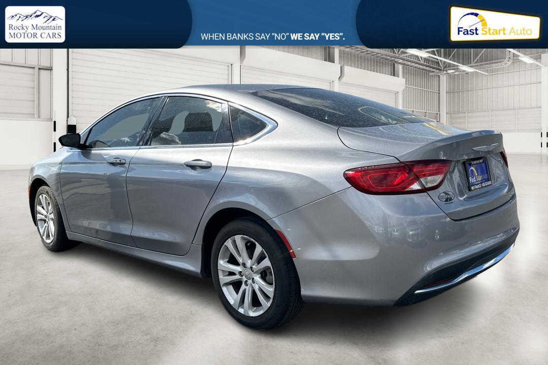 2016 Silver Chrysler 200 Limited (1C3CCCAB1GN) with an 2.4L L4 DOHC 16V engine, 9A transmission, located at 7755 State Street, Midvale, UT, 84047, (801) 753-9063, 40.610329, -111.892159 - Photo #4