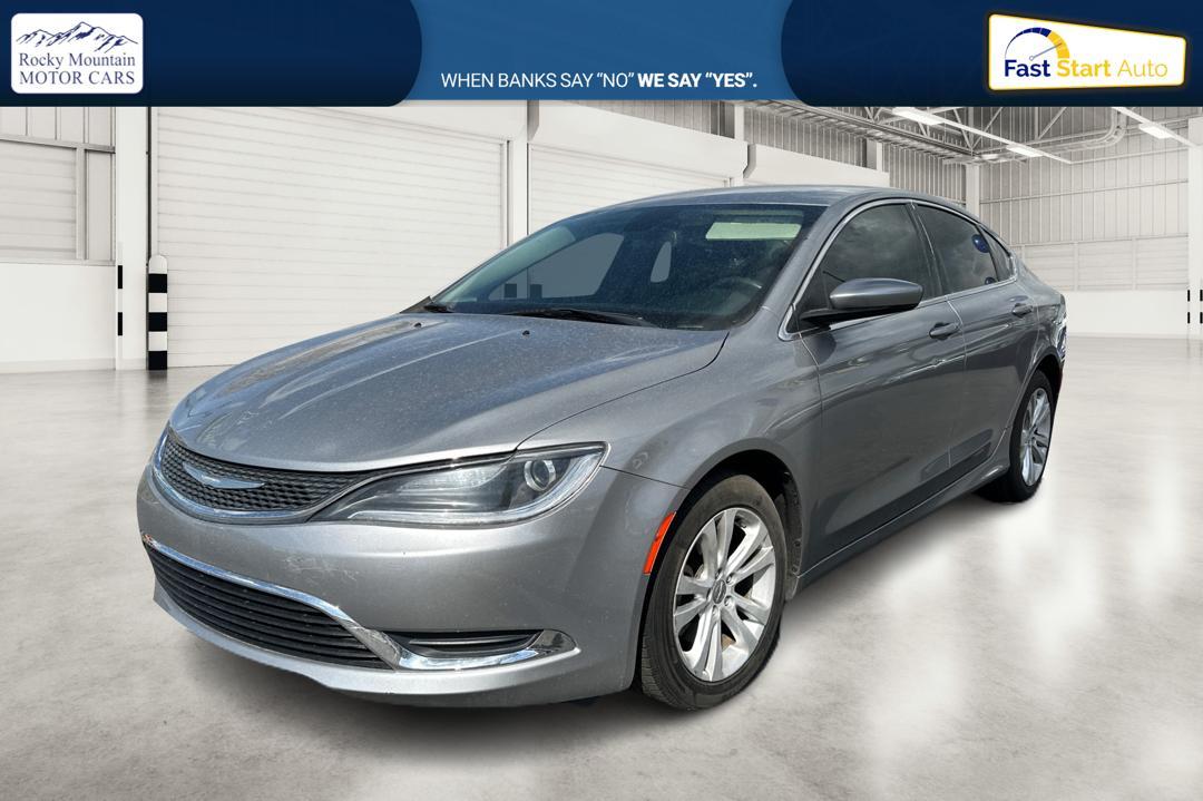 2016 Silver Chrysler 200 Limited (1C3CCCAB1GN) with an 2.4L L4 DOHC 16V engine, 9A transmission, located at 7755 State Street, Midvale, UT, 84047, (801) 753-9063, 40.610329, -111.892159 - Photo #6