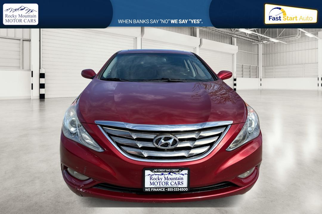 2013 Red Hyundai Sonata Limited Auto (5NPEC4AC9DH) with an 2.4L L4 DOHC 16V engine, 6-Speed Automatic transmission, located at 767 S State Road, Pleasant Grove, UT, 84062, (801) 785-1058, 40.354839, -111.736687 - Photo #7